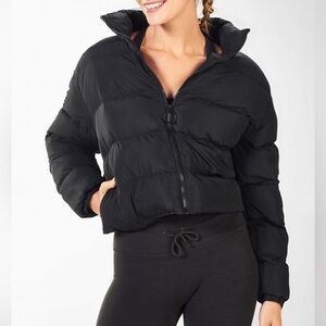 Fabletics Wanda Cropped Puffer Jacket